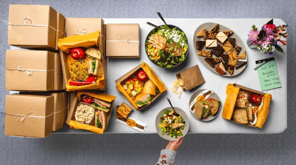 boxed meal office delivery service